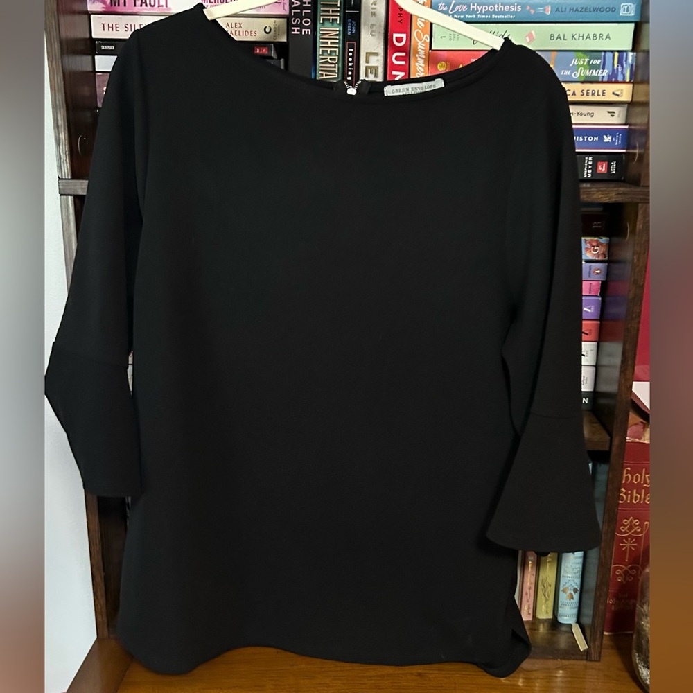 Elegant Black Women's Top